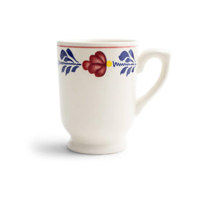 Boerenbont tasse sur pied mazagran boite de 6 pièces 330ml faïence
