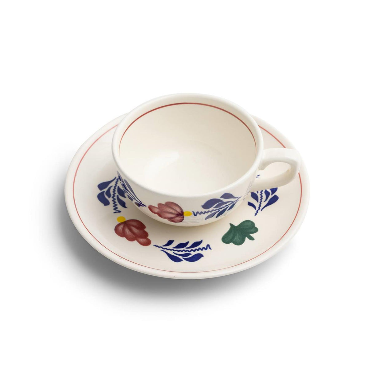 Boerenbont tasse et soucoupe royale boite de 6