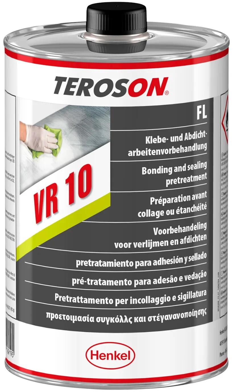 Dissolvant Teroson vr10 (fl). nettoyant réducteur vr10 dose 1 litre. e