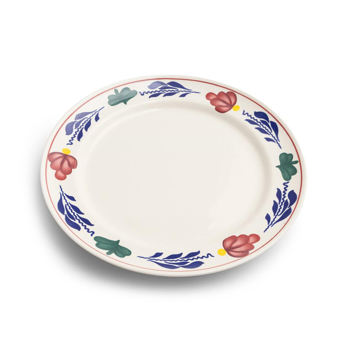 Boerenbont assiette plate ø24cm boîte de 6 pièces, faïence