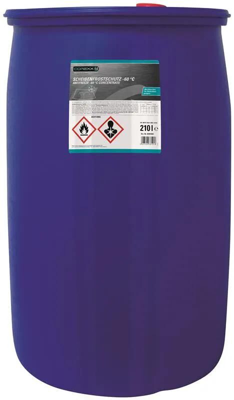 Corexx protection antigel pare-brise antirouille 210 l -60 degrés
