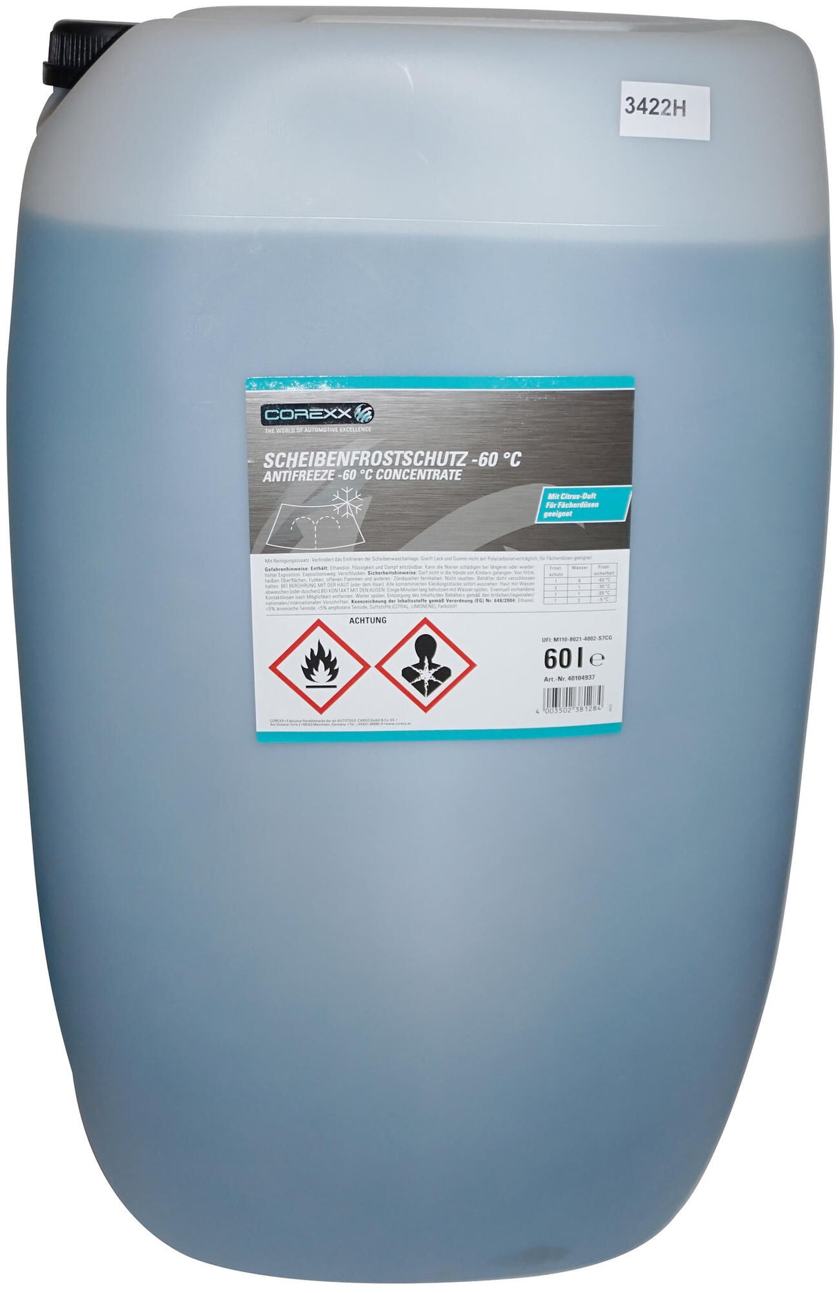 Pare-brise de protection antigel Corexx