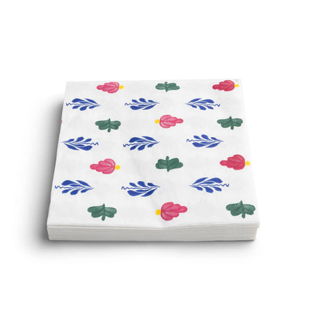 Serviettes Boerenbont 33x33cm 20 pièces | 4 pièces