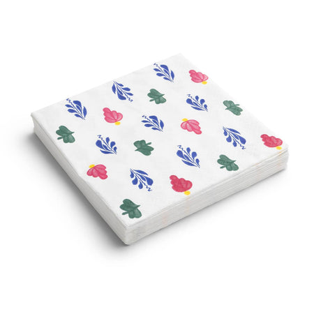 Serviettes Boerenbont 33x33cm 20 pièces | 4 pièces