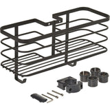 Support de douche Metaltex 29x11x15 cm métal noir