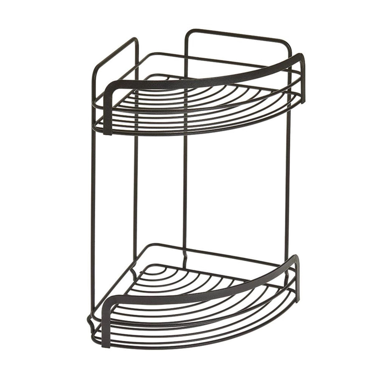 Metaltex Shower Leak Corner 2 couches noir