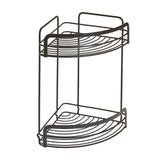 Metaltex Shower Leak Corner 2 couches noir