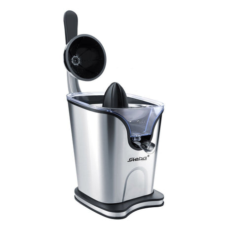 Steba zp3 presse-agrumes acier inoxydable noir