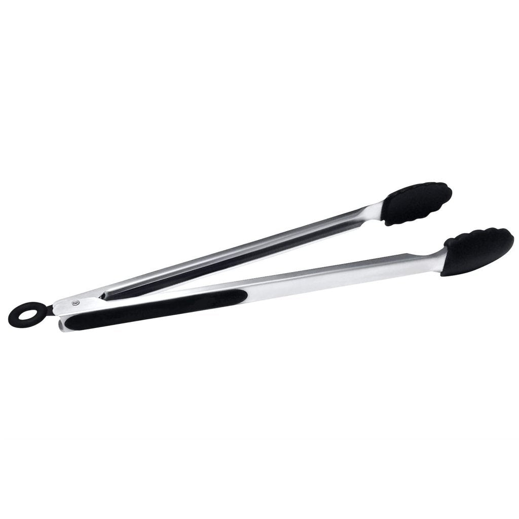 Steba pince de cuisine pour barbecue en acier inoxydable noir