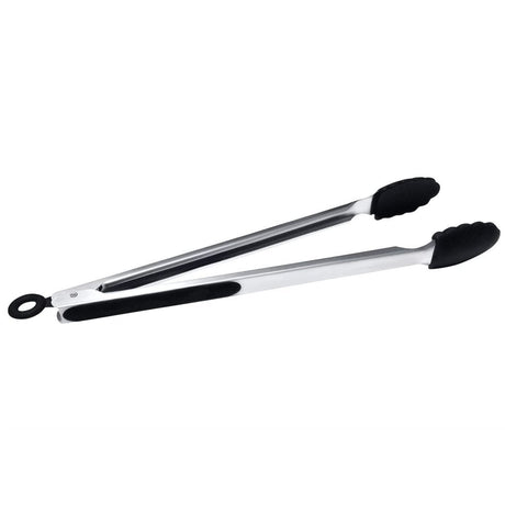Steba pince de cuisine pour barbecue en acier inoxydable noir