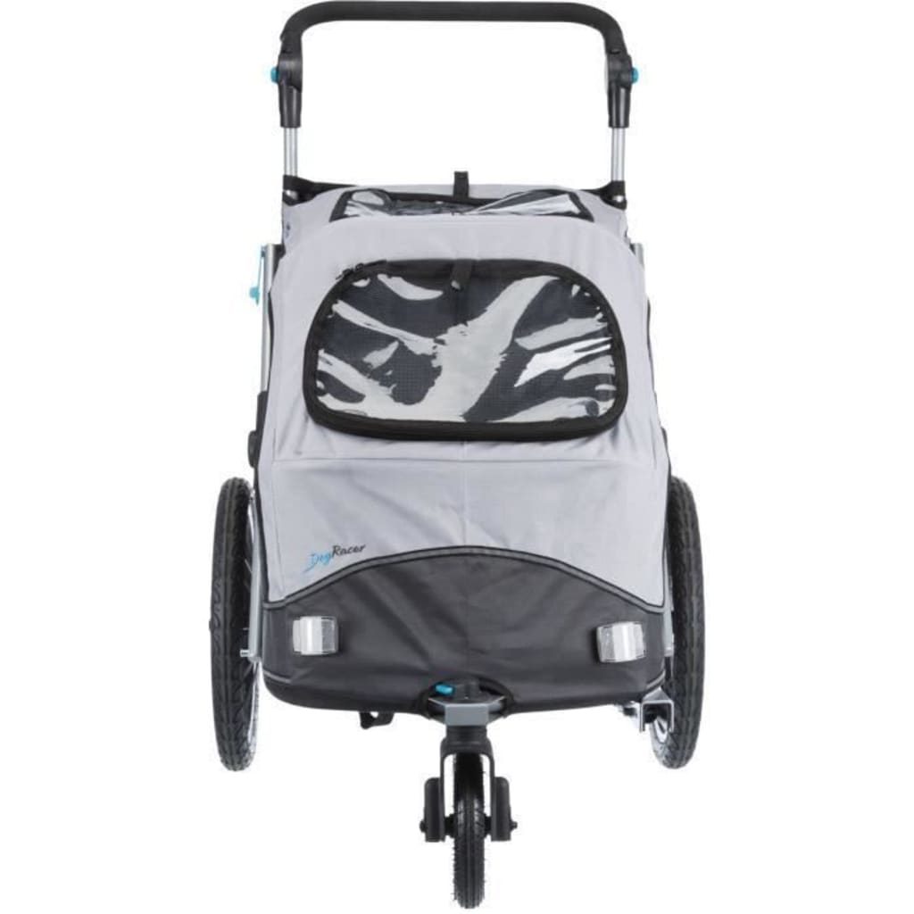 Trixie Dog Bike Cart Carteble Grey