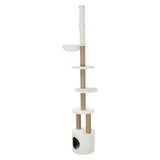 Trixie Trixie Cat Scratching Aurelio 220-250 cm blanc et marron