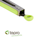 Tepro 8344 pince à barbecue acier inoxydable vert