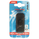Interrupteur de cordon Scanpart noir 1p 2amp