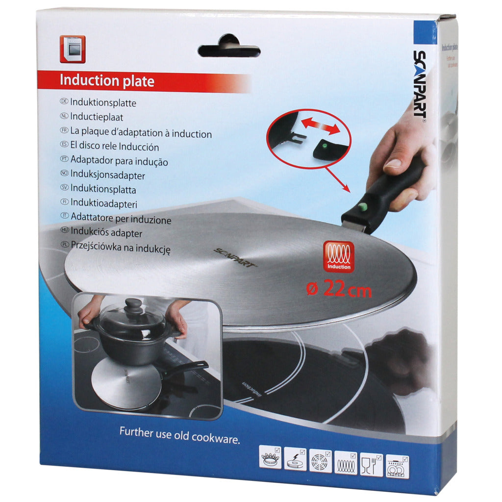 Plaque adaptateur pour poêles à induction Scanpart 22 cm