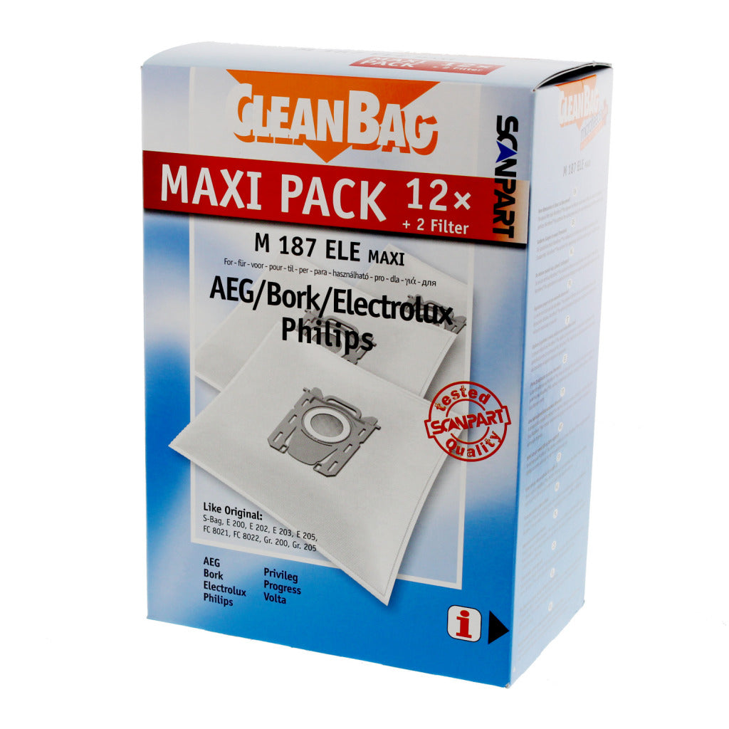Scanpart micropolaire+ sac à poussière phi ele universal maxi