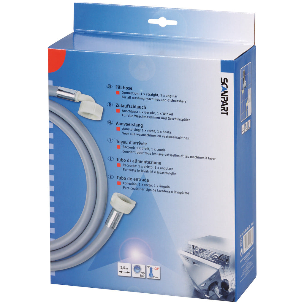 ScanPart 1120090123 F155 tuyau d'alimentation 2,5m 1xhaaks
