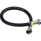 Tuyau de gaz Scanpart f122, raccord en aluminium de 100 cm
