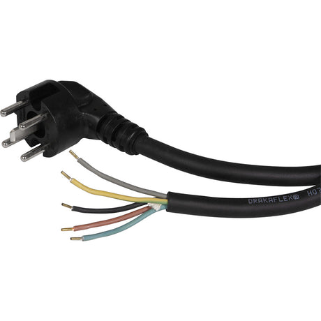Scanpart 1191025527 câble de connexion four 5x1,5 et fiche périlex 2,0m