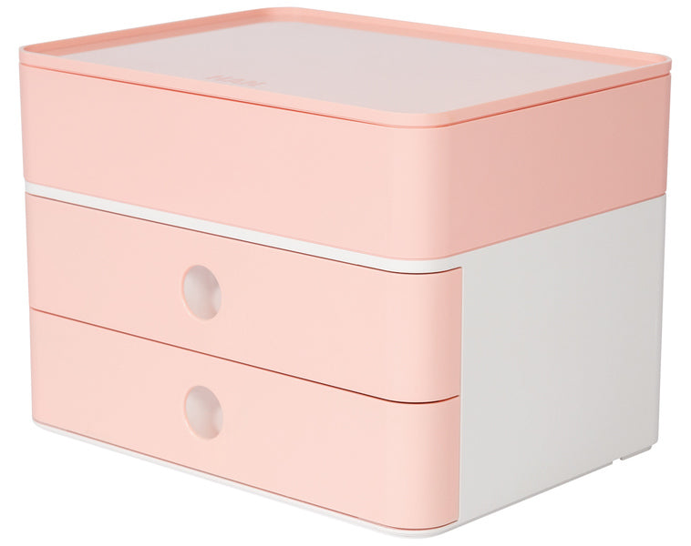 Han ha-1100-86 smart-box plus allison 2 tiroirs et boîte flamant rose