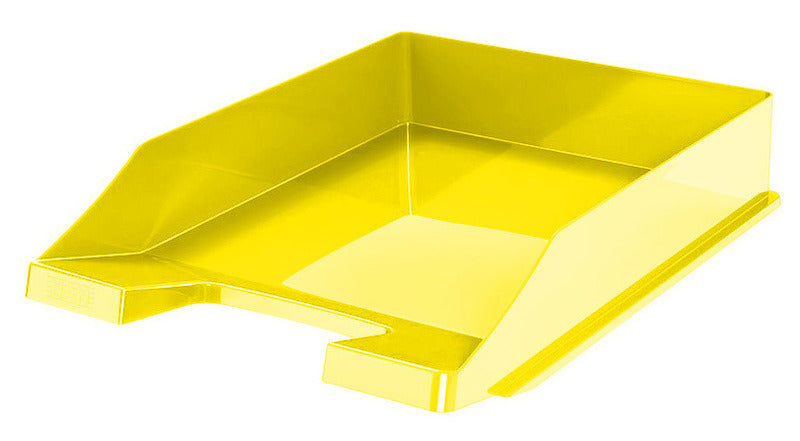 Han ha-1027-s-15 bac à courrier a4 standard en plastique jaune