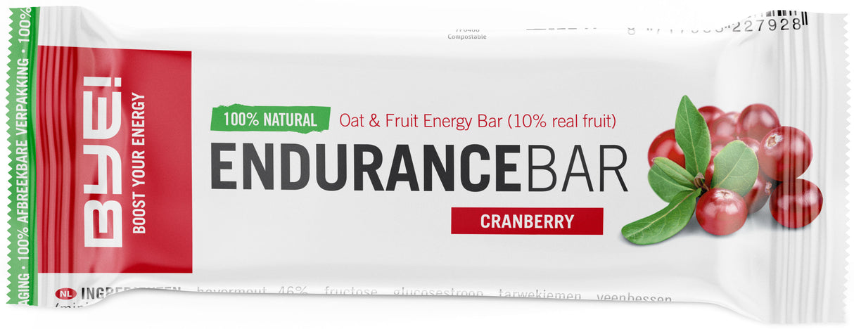 Sbohem! Endurance Bar Cranberry 40 gramů (krabice 30 kusů)