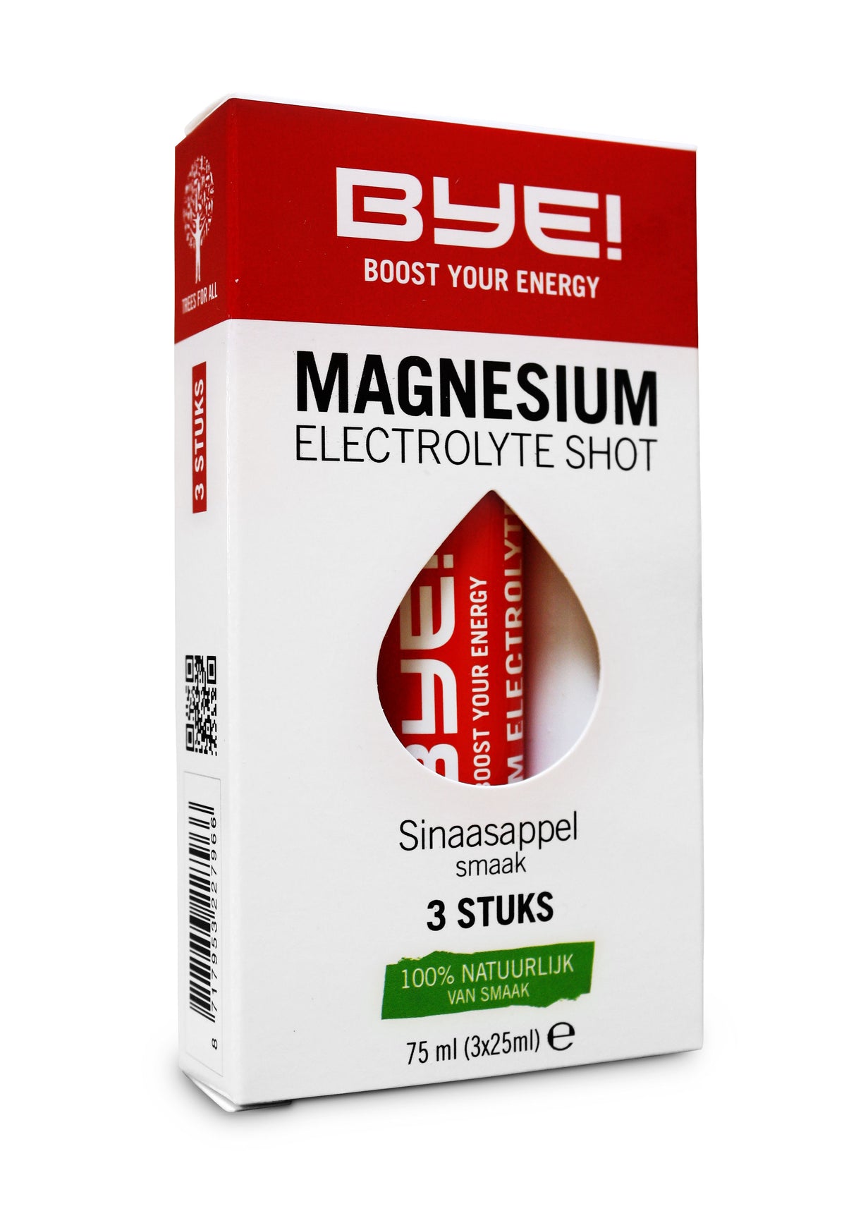 Au revoir! Electrolyte Magnésium Shot Orange Flavour (3 pièces)