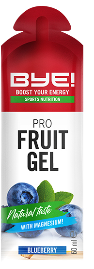 Bye! Pro Fruit gel blueberry 60 ml (doos á 12 stuks)