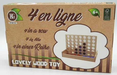 Intro jeu de 4 en bois à la suite