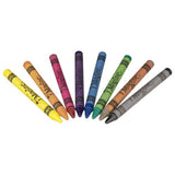 Craie textile Goki (cire). 9 cm. 8 colors. 3+