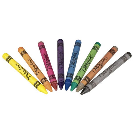 Craie textile Goki (cire). 9 cm. 8 colors. 3+