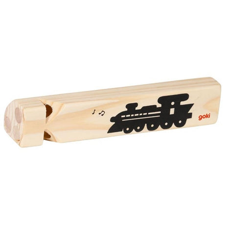 Sifflet de train en bois Goki. 18 cm. 3+
