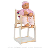 Chaise de poupée en bois Goki avec tableau 2in1