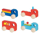 Véhicule en bois goki avec du son