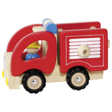 Camion de pompiers en bois de Goki