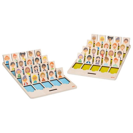 Goki Wooden Game Quelle personne suis-je?