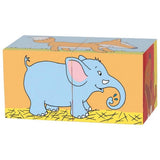 Goki Wooden Block Puzzle Animals, 2e.