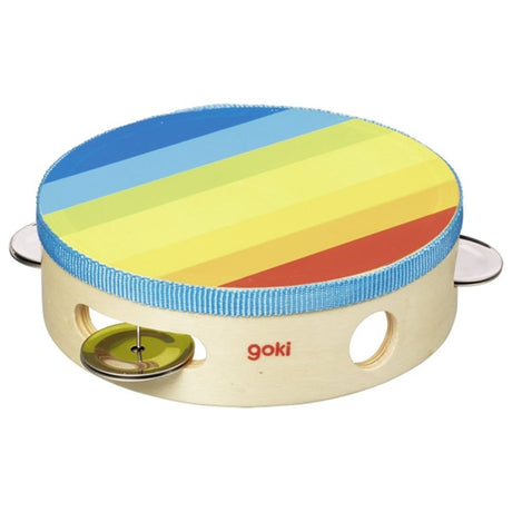 Tambourin Goki à 4 cloches. 4,5x14,5cm
