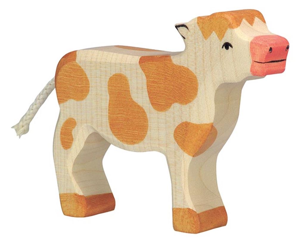 Holztiger Brown en bois en bois marron