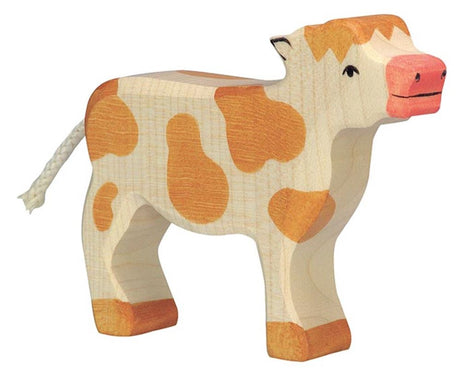 Holztiger Brown en bois en bois marron