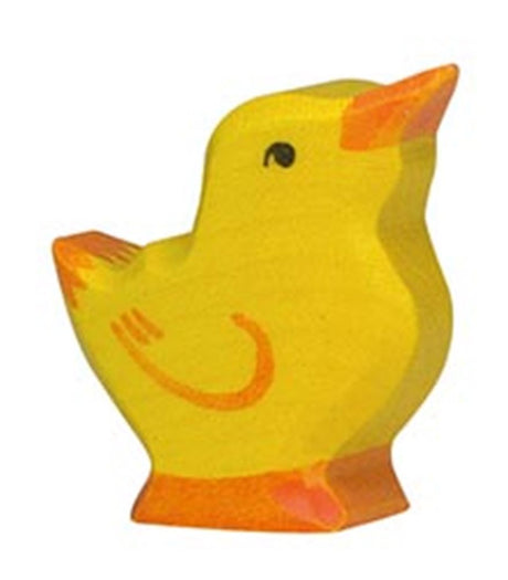 Poussin Holztiger, tête haute. 3,5 cm
