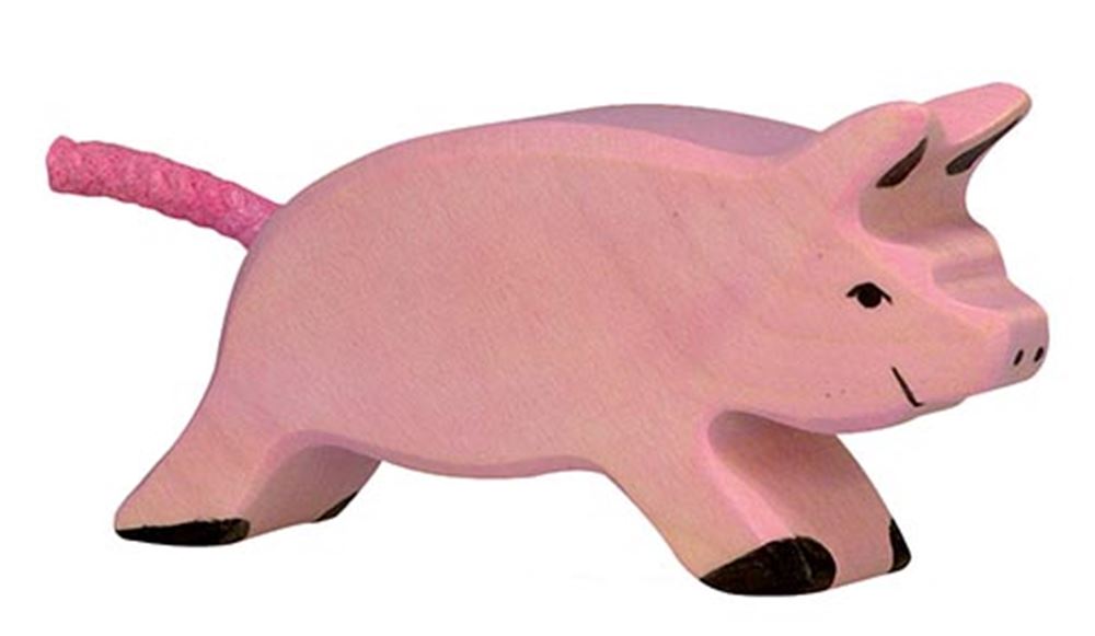 Cochon Holztiger, courant. 8 cm.