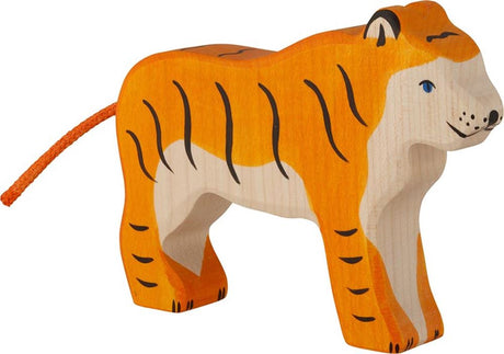 Tigre en bois holztiger