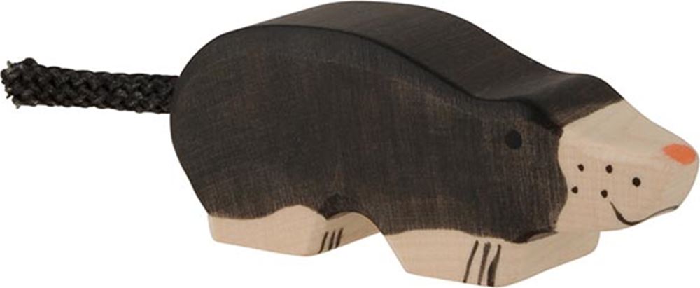Taupe Holztiger. 7,5cm.
