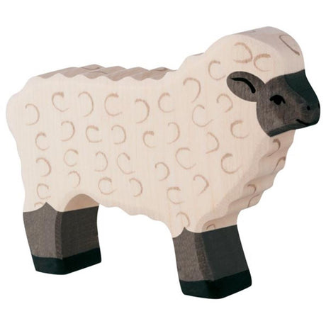 Mouton Holztiger. 11x2,2x8,3 cm. 3+