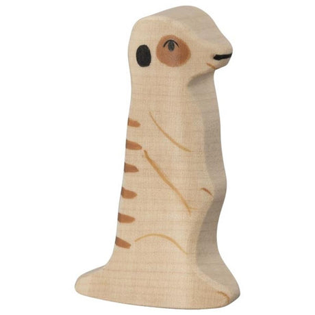 Suricate Holztiger. 6,5cm.