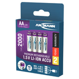 Ansmann rechargeable BAT AA and USB-C