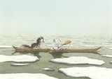 Carte postale illustrée 268 : petit ours polaire et n