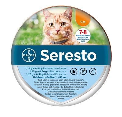 Bayer Seresto Ritning loppband katt