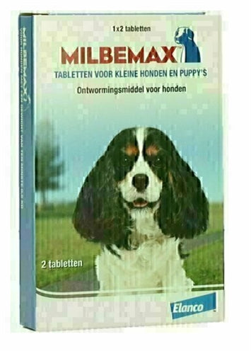 Milbemax Tablet ontworming puppy kleine hond